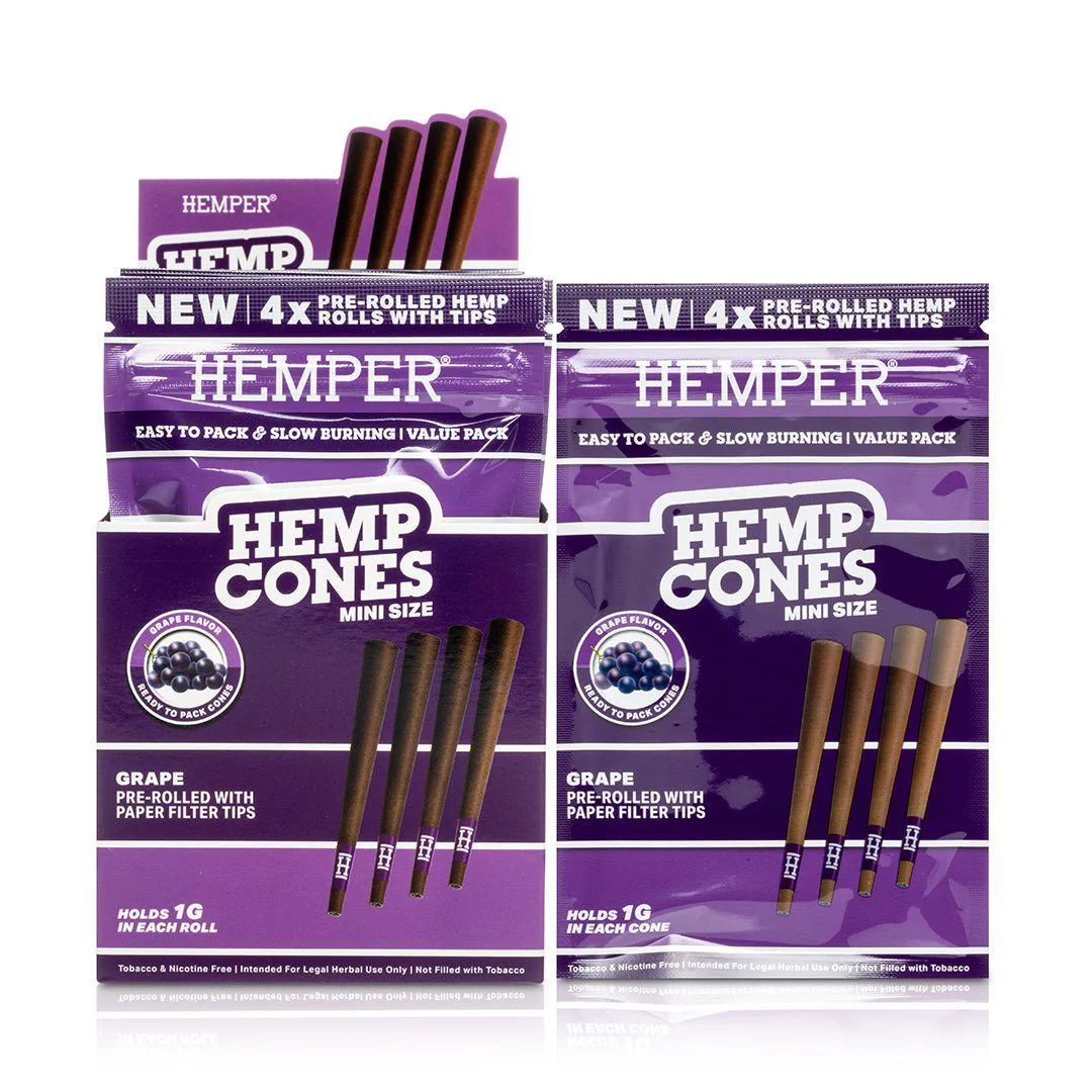 Mini Size Pre-Rolled Hemp Cones - Image 16