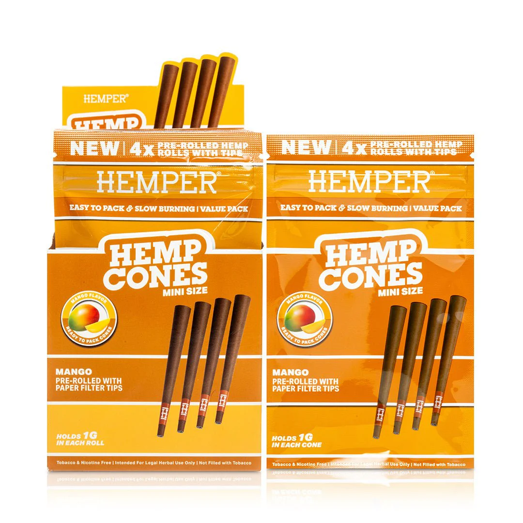 Mini Size Pre-Rolled Hemp Cones - Image 17