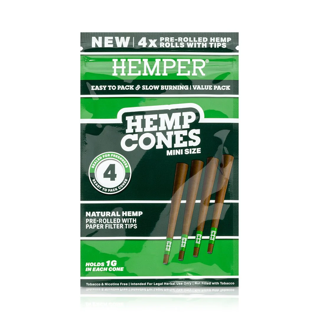 Mini Size Pre-Rolled Hemp Cones - Image 6