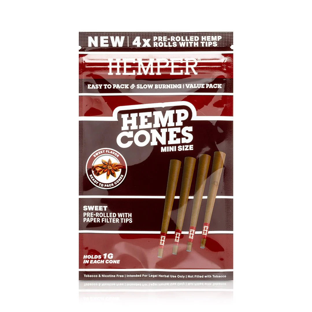 Mini Size Pre-Rolled Hemp Cones - Image 7