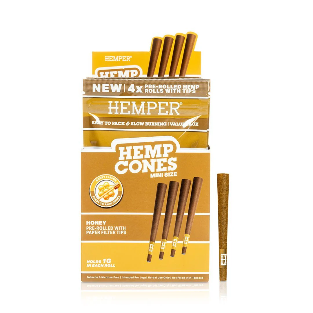 Mini Size Pre-Rolled Hemp Cones - Image 8