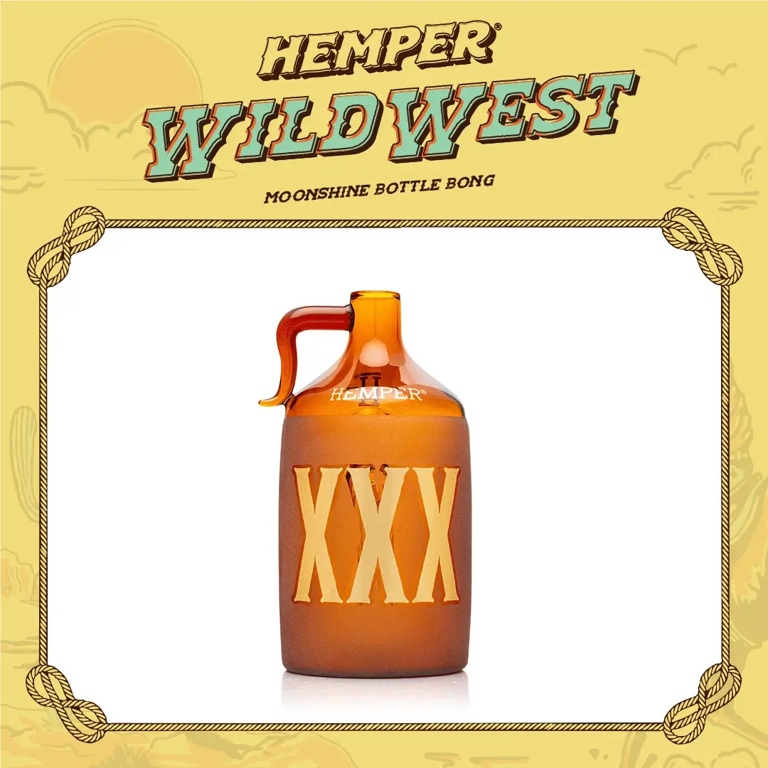 Wild West Moonshine Bottle Bong Box - Image 3
