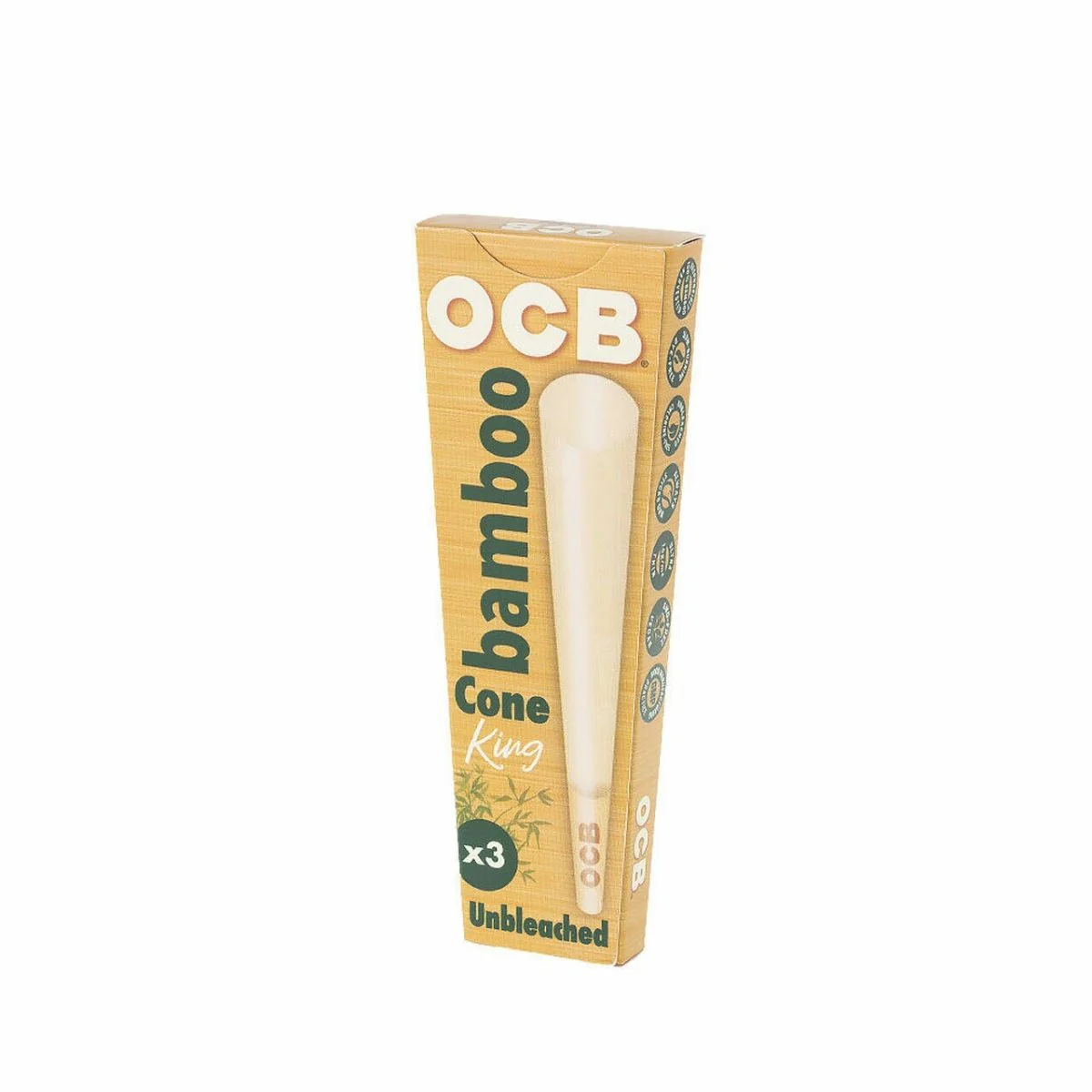 OCB - Bamboo King Size Pre-Rolled Cones