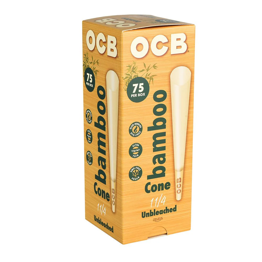 OCB 1 1/4 Pre-Rolled Cones Mini Tower - Image 3