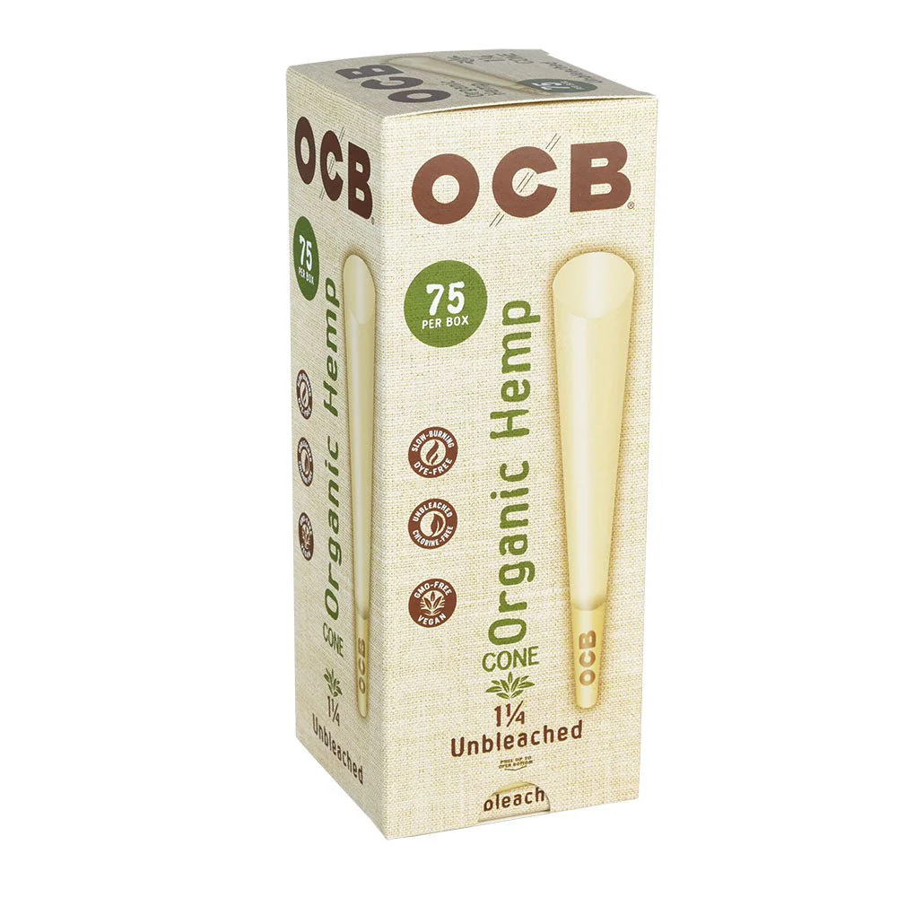 OCB 1 1/4 Pre-Rolled Cones Mini Tower - Image 5