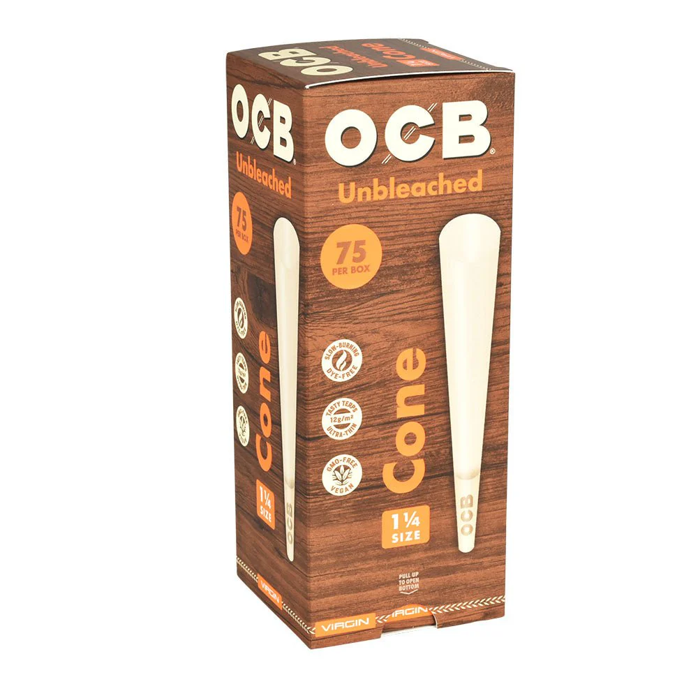 OCB 1 1/4 Pre-Rolled Cones Mini Tower - Image 7
