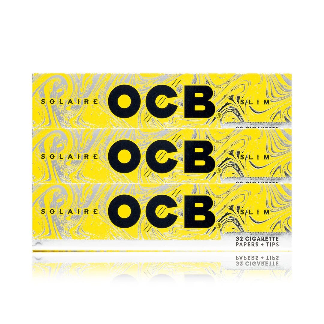 OCB - Solaire Slim Rolling Papers & Tips - Image 2
