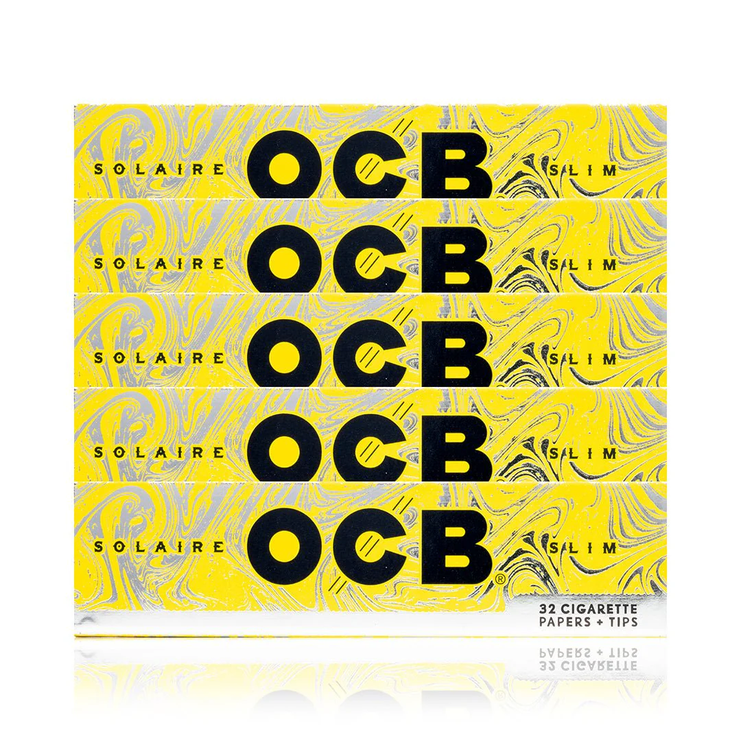OCB - Solaire Slim Rolling Papers & Tips - Image 3