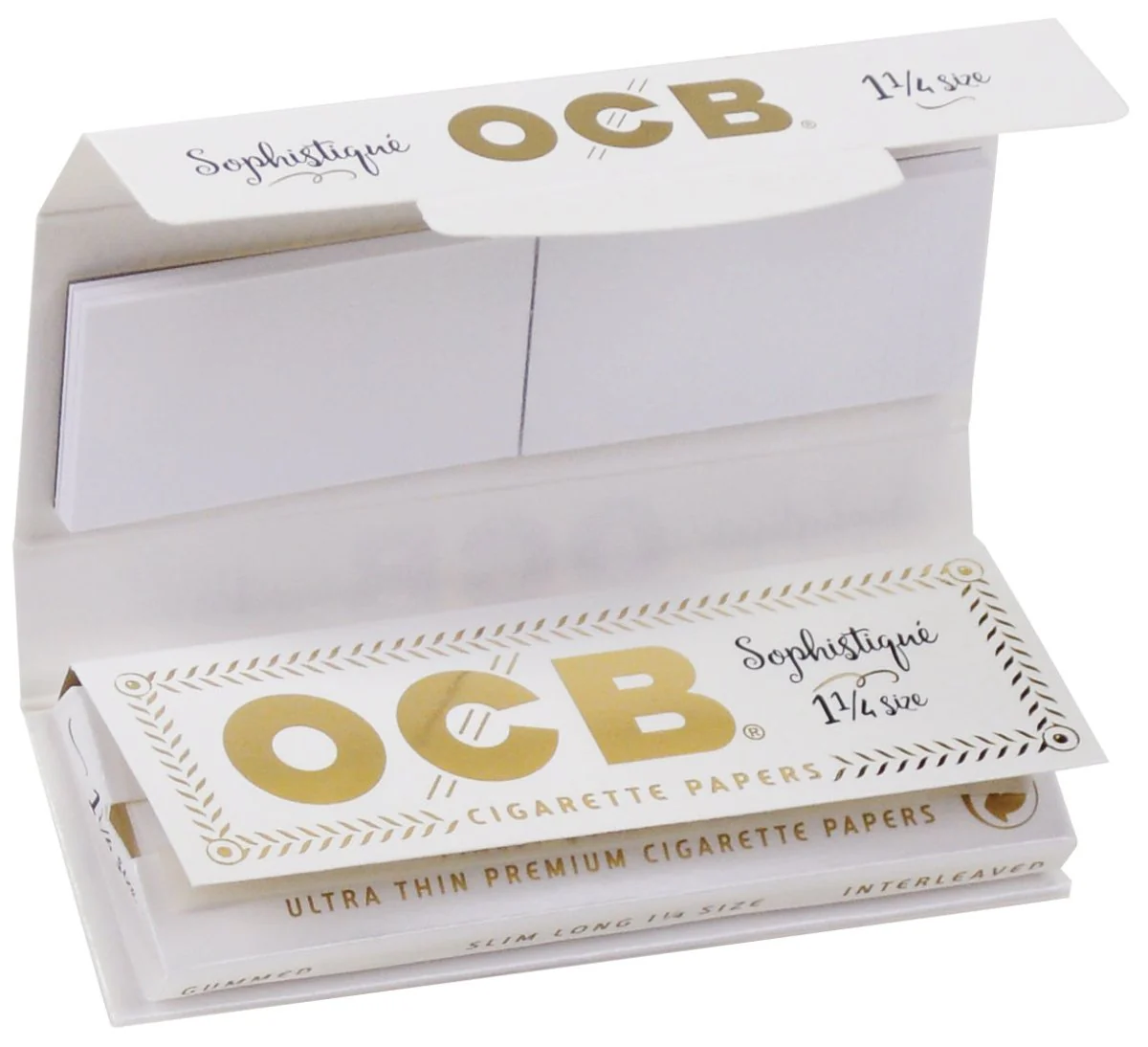 OCB Sophistique 1 1/4 Rolling Papers & Tips - Image 2