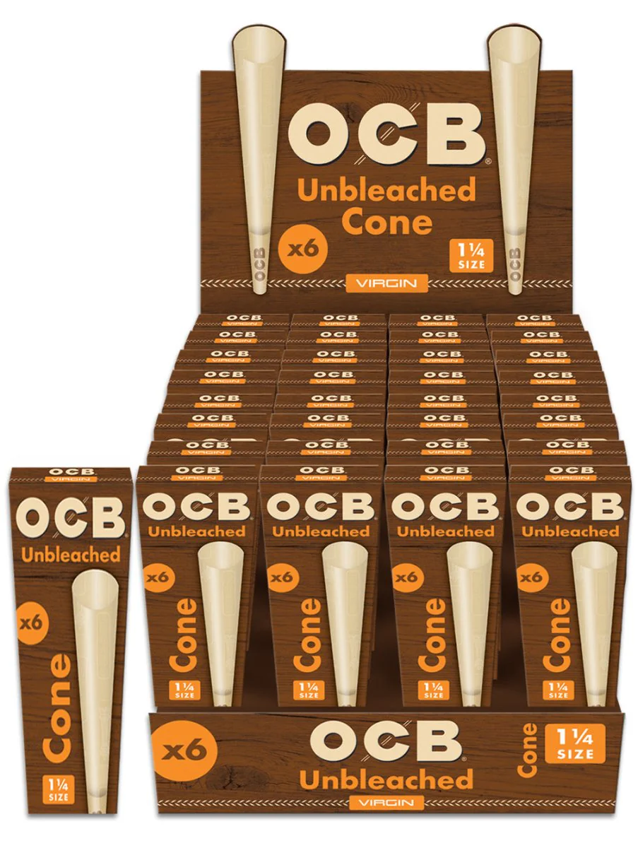 OCB - Virgin 1-1/4 Pre-Rolled Cones