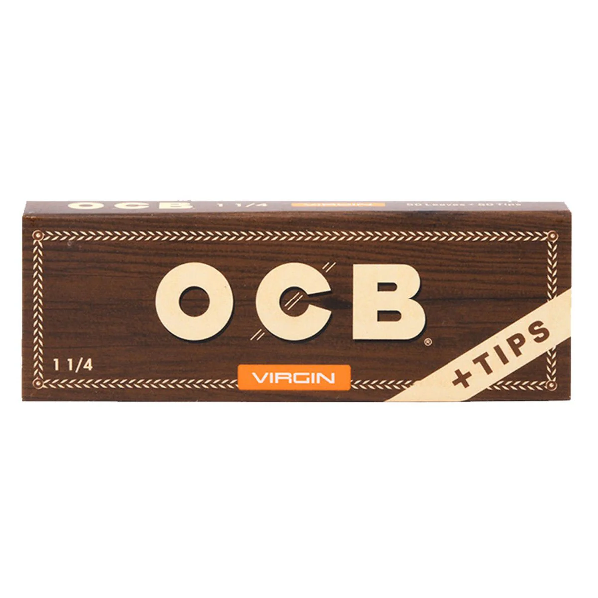 OCB - Virgin 1 1/4 Size Rolling Papers + Tips