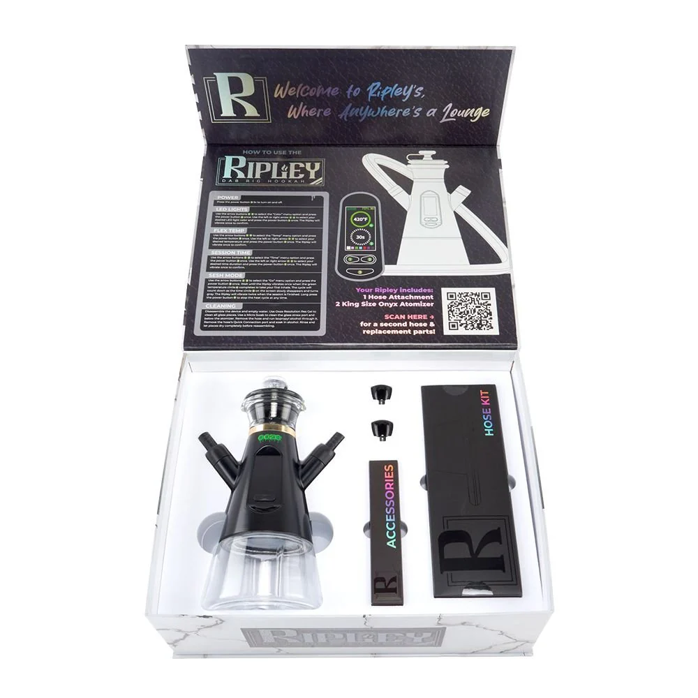 Ooze Ripley Electric Dab Rig Hookah - 2400mAh - Image 5