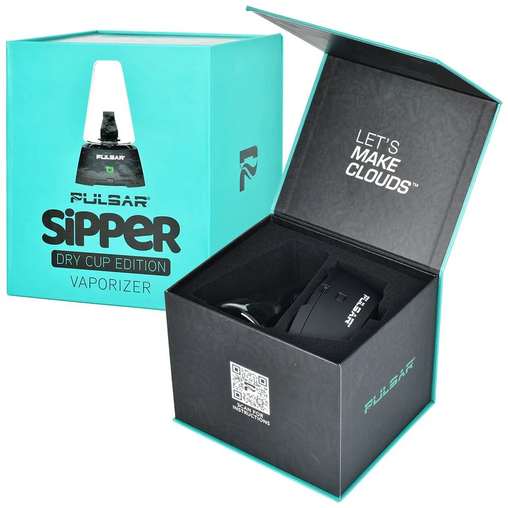 Pulsar Sipper Dual Use Concentrate or 510 Cartridge w/ Dry Cup - 1500mAh / Black - Image 5