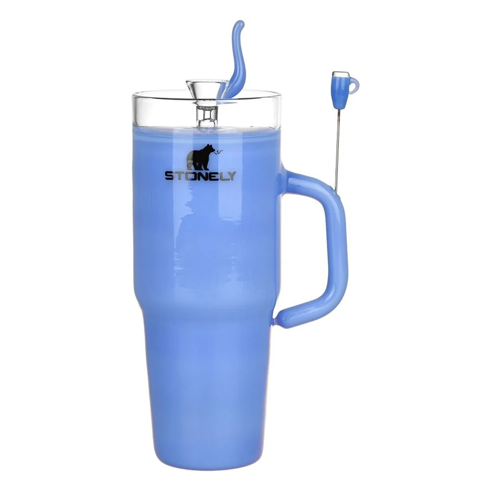 Pulsar Stonely Cup 8.5” Glass Bong - Image 2