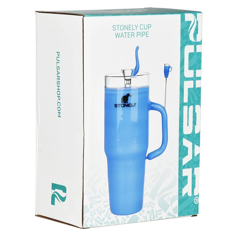 Pulsar Stonely Cup 8.5” Glass Bong - Image 4
