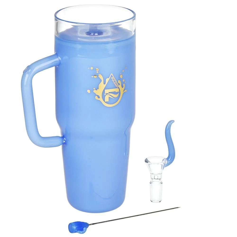 Pulsar Stonely Cup 8.5” Glass Bong - Image 5
