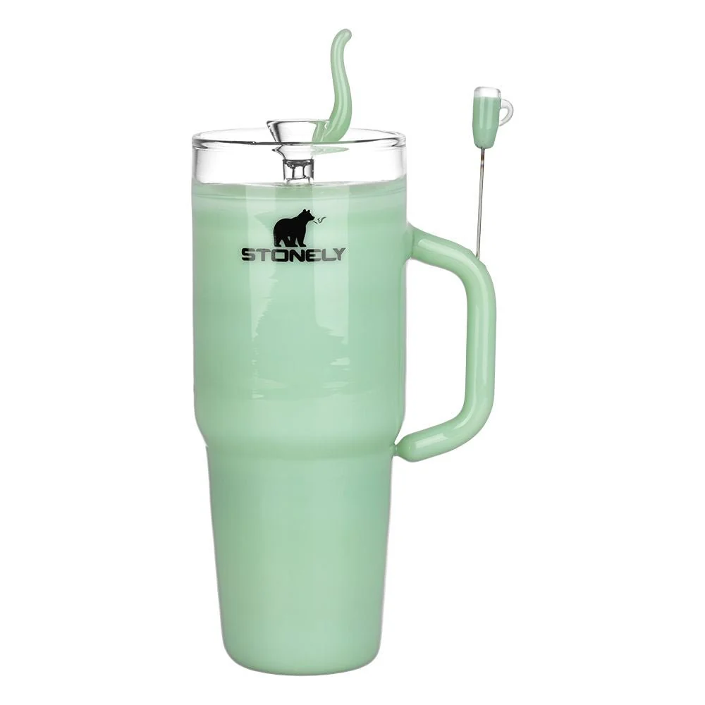Pulsar Stonely Cup 8.5” Glass Bong - Image 6