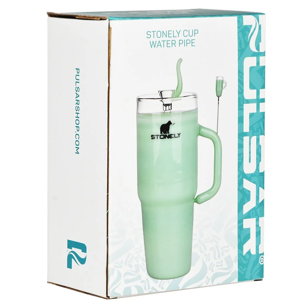 Pulsar Stonely Cup 8.5” Glass Bong - Image 8