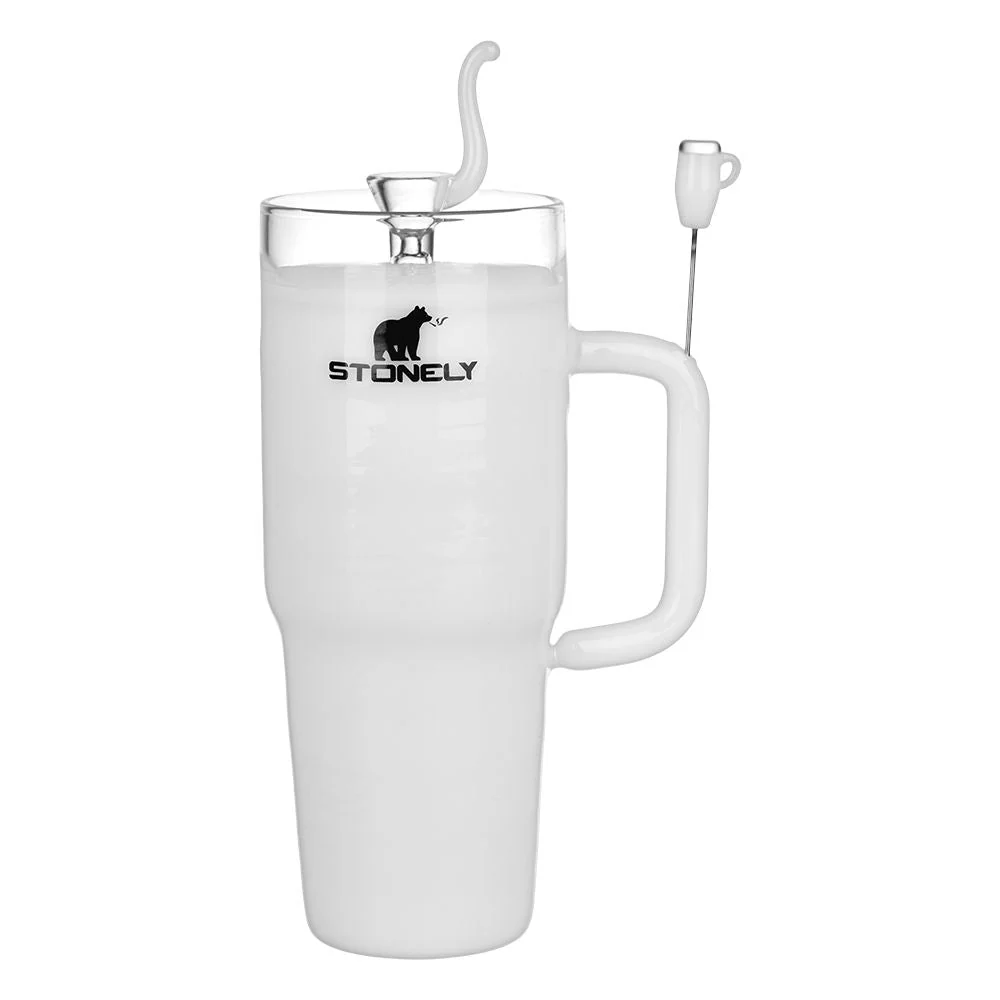 Pulsar Stonely Cup 8.5” Glass Bong - Image 9