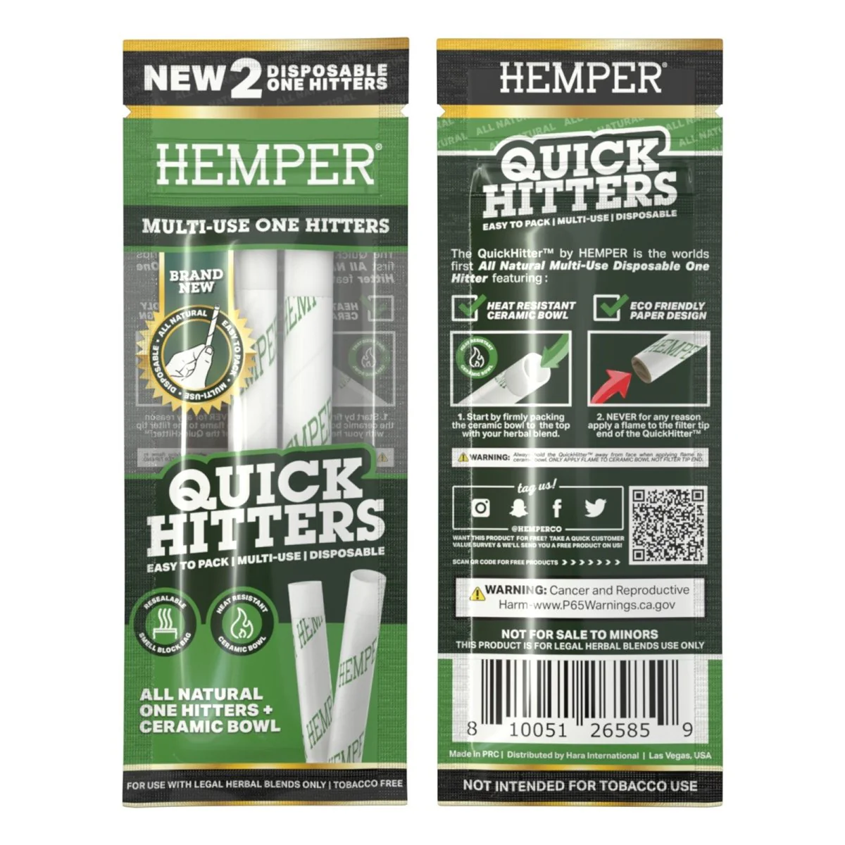 Quick Hitters - Disposable One Hitters - Image 25