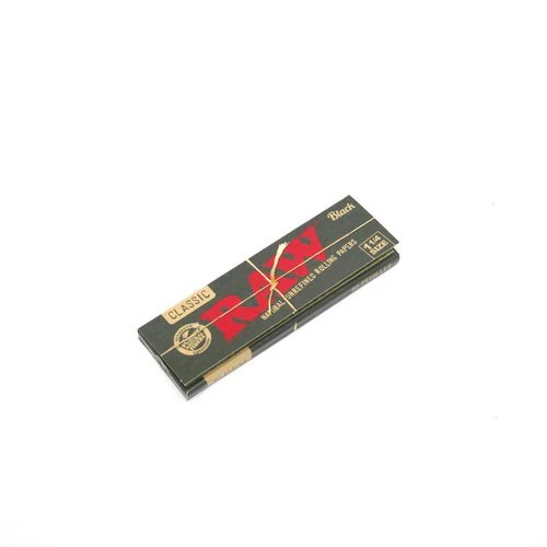 RAW - Black 1 1/4 Papers