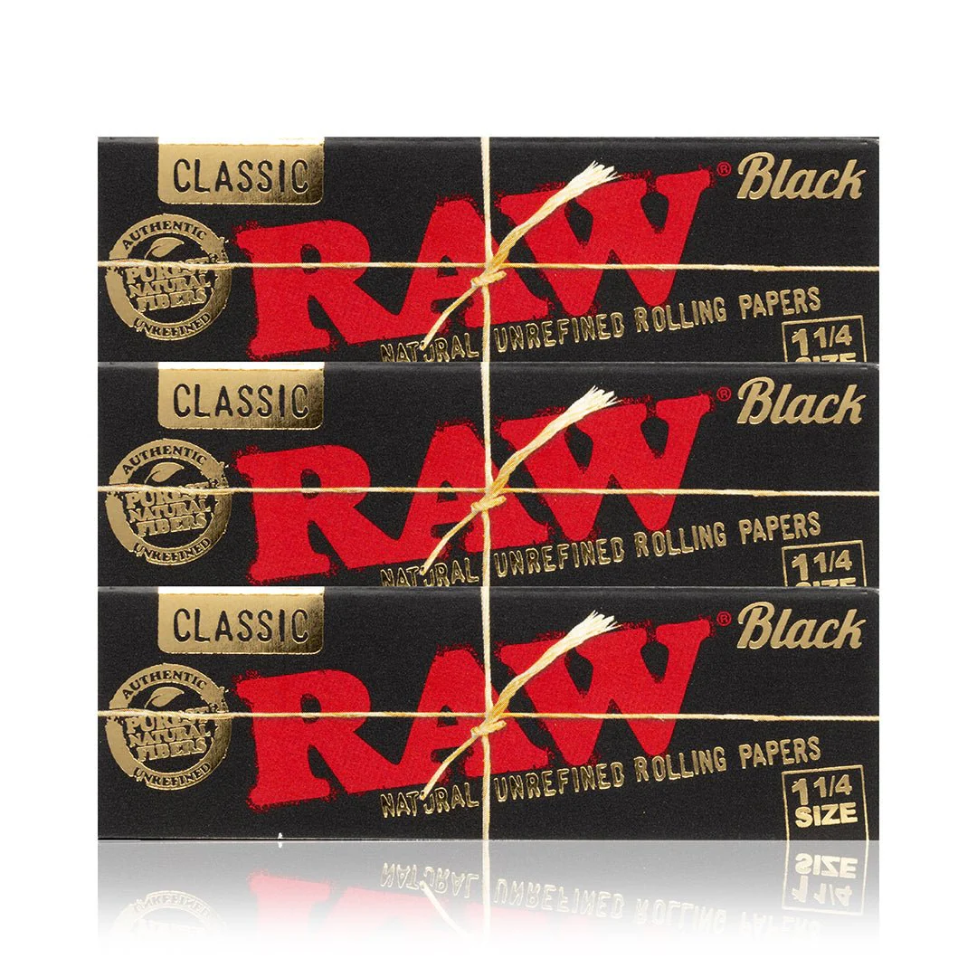 RAW - Black 1 1/4 Papers - Image 2