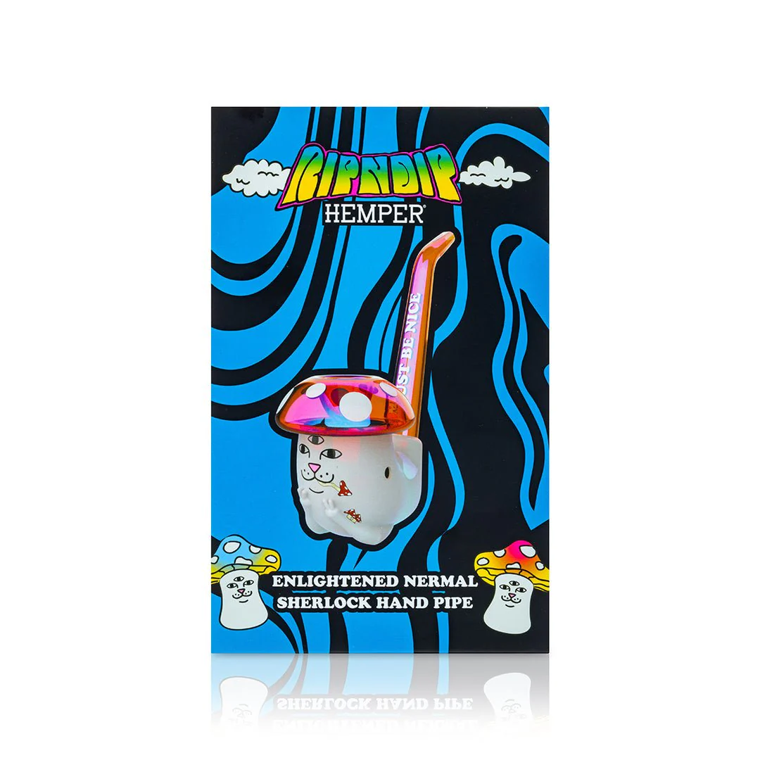 RIPNDIP x HEMPER - Enlightened Nermal Sherlock Pipe - Image 8