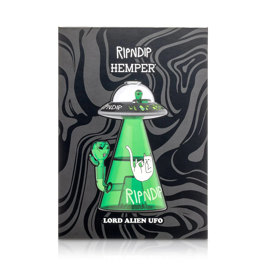 RIPNDIP X HEMPER Lord Alien UFO Bong - Image 10