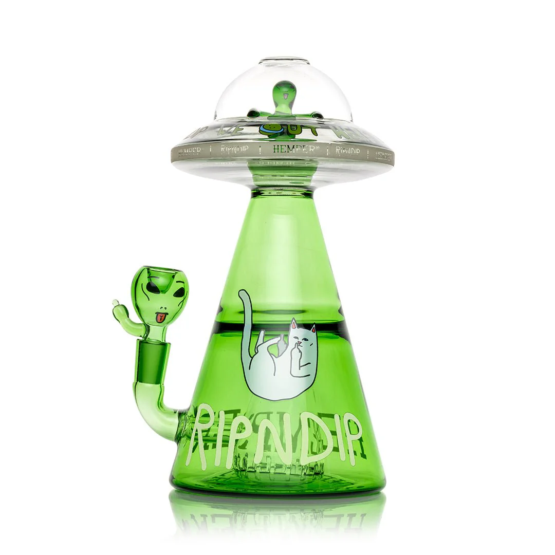 RIPNDIP X HEMPER Lord Alien UFO Bong - Image 3