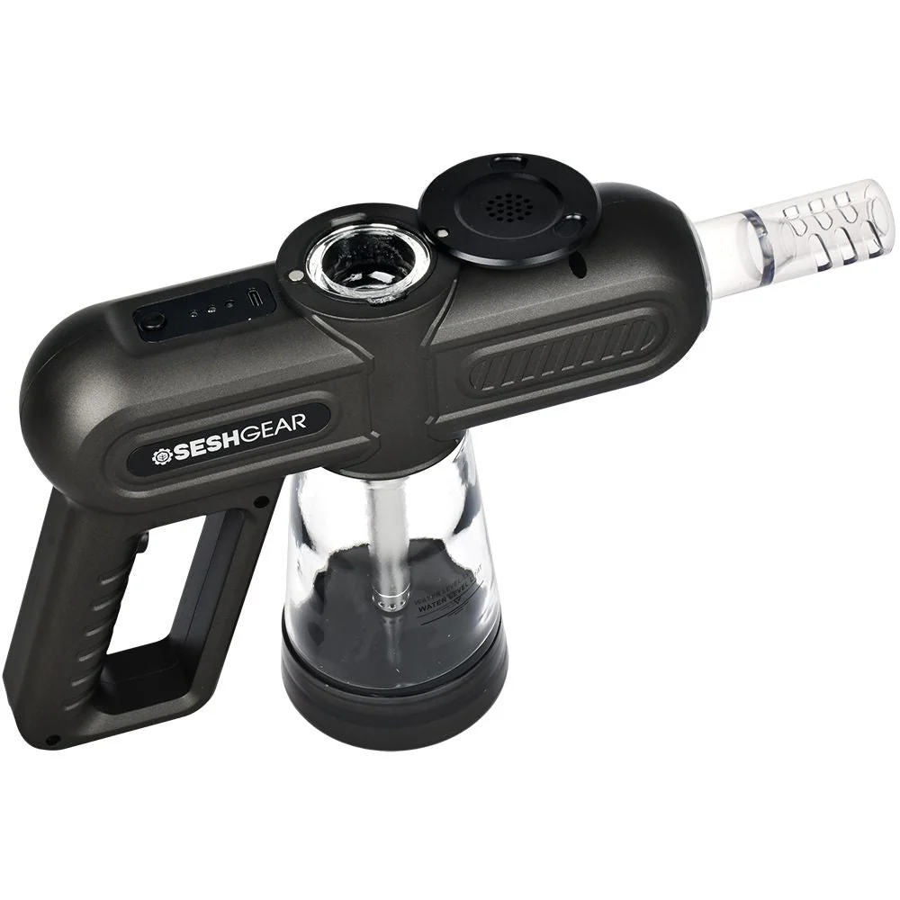 SeshGear Super Smoker Smoke Thrower Bong - 1500mAh / Black - Image 7