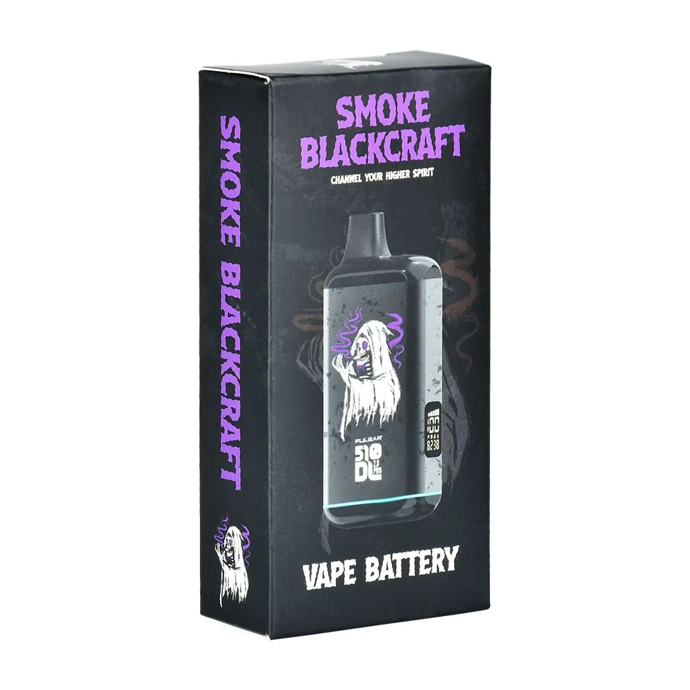 Smoke BlackCraft x Pulsar 510 DL 2.0 Pro Variable Voltage Vape Bar | 1000mAh - Image 3