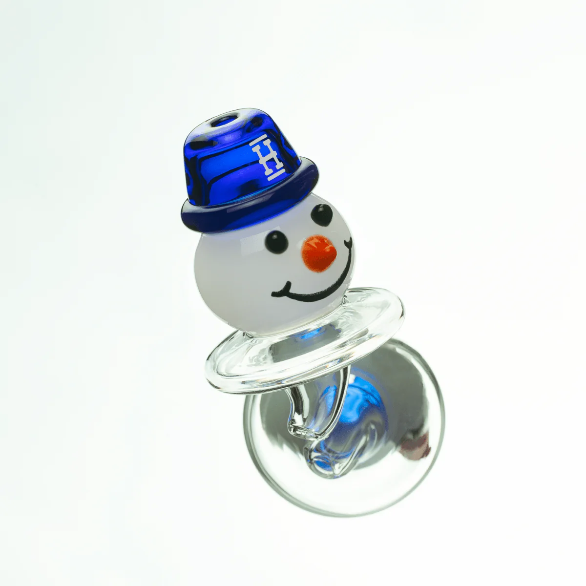 Snowman Glass Carb Cap - Image 3