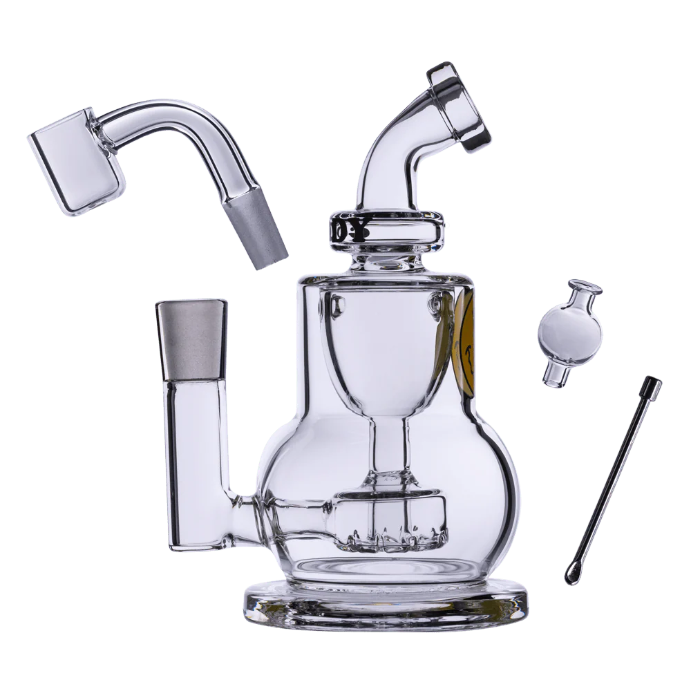 Goody Glass - The Chief Mini Dab Rig 4-Piece Kit - Image 3