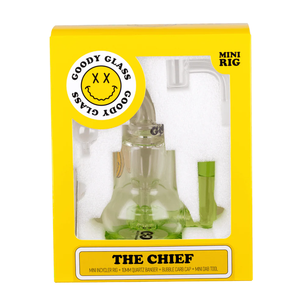 Goody Glass - The Chief Mini Dab Rig 4-Piece Kit - Image 5