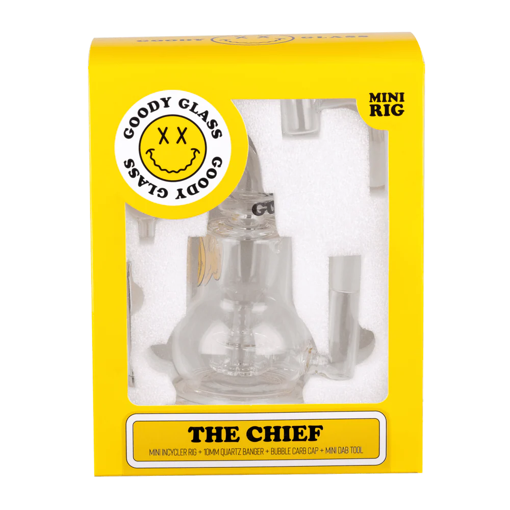Goody Glass - The Chief Mini Dab Rig 4-Piece Kit - Image 7