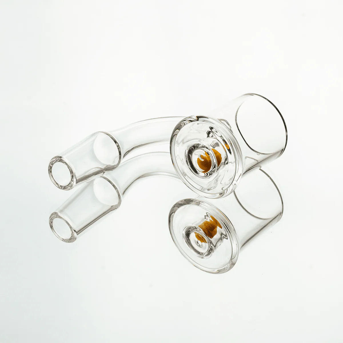 Thermochromic Core Reactor Quartz Banger | High Airflow | 14mm Male Joint | 25mm OD |  2mm Thickness - Image 3