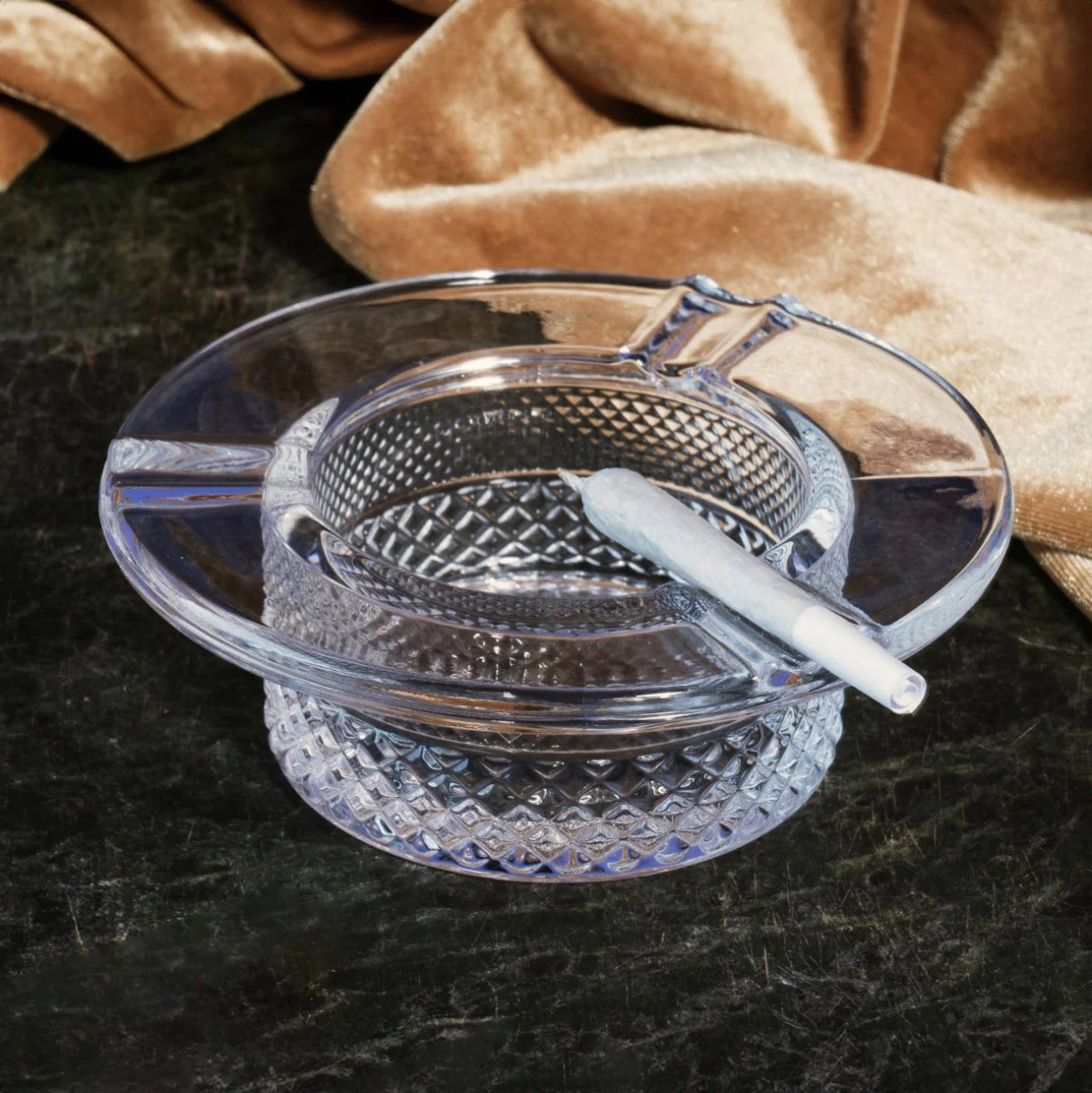 Jane West Twenties Collection Ashtray - Clear - Image 2