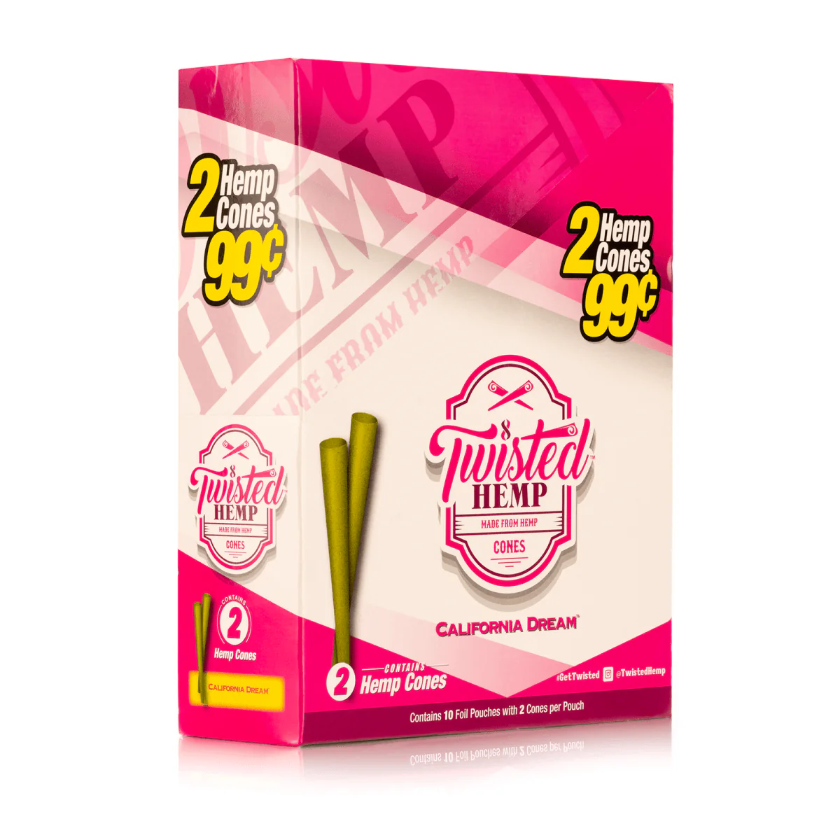 Twisted Hemp - Hemp Cones - Image 2