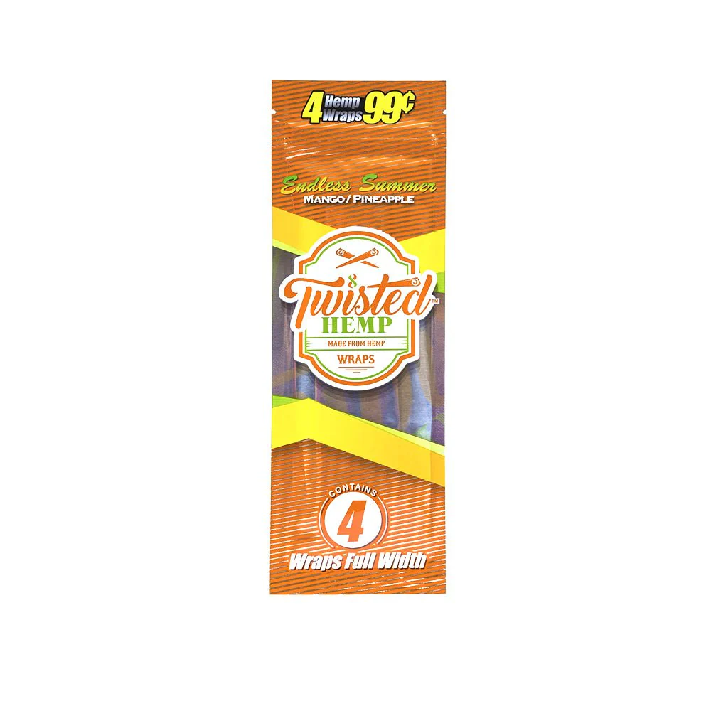 Twisted Hemp - Hemp Wraps 4pk - Image 3