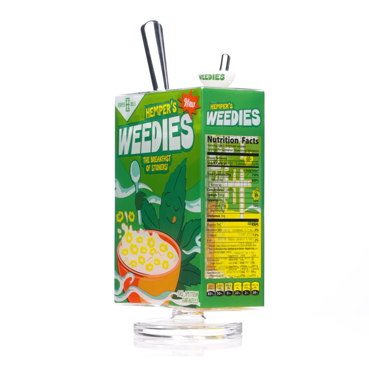 Weedies Cereal Box XL Bong - Image 27